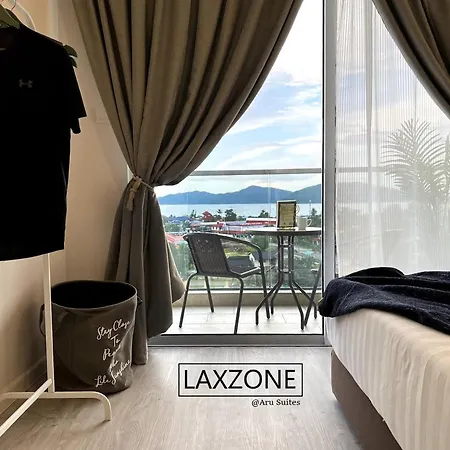 Arusuites Tanjung Aru Kota Kinabalu - Laxzone Suite Exterior photo