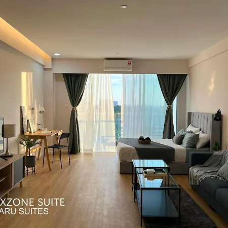 Arusuites Tanjung Aru Kota Kinabalu - Laxzone Suite Exterior photo